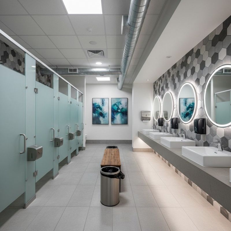 Industrial Bathroom Renovation in Littleton, CO