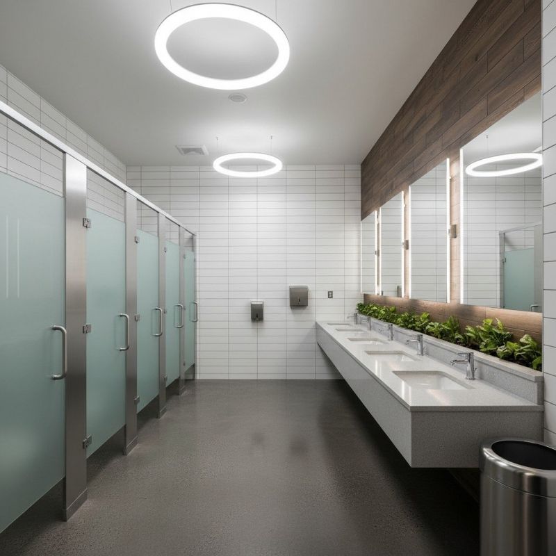 Industrial Bathroom Renovation in Littleton, CO