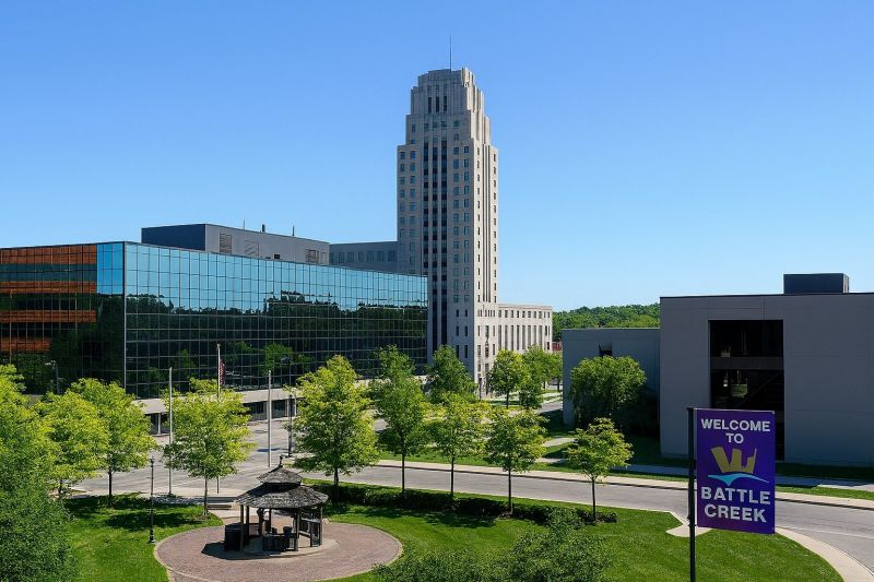 Local Industrial Bathroom Renovation in Battle Creek, MI